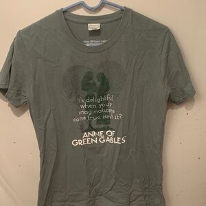 Lovely ATC Pale Green Anne of Green Gables Stratford Festival Cotton T SZ M